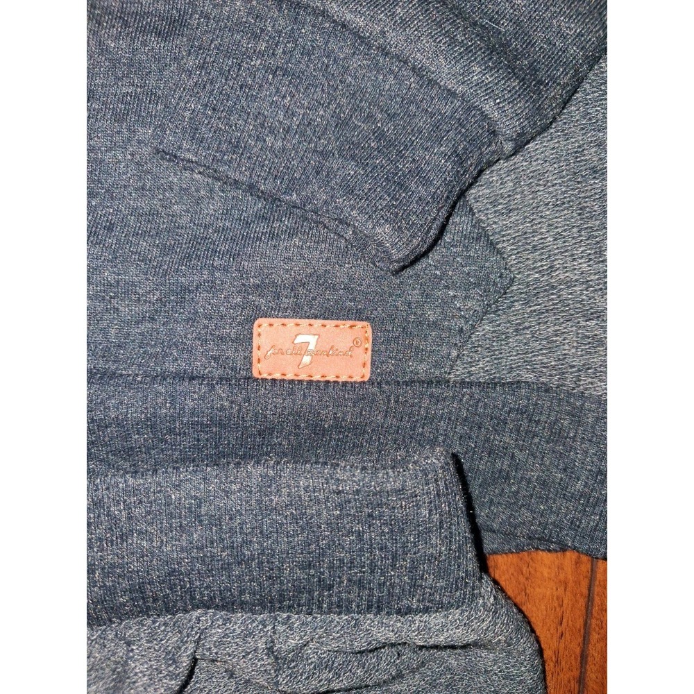 7 For All Mankind Sweatshirt & Jogger Set 24M Baby - Picture 4 of 4